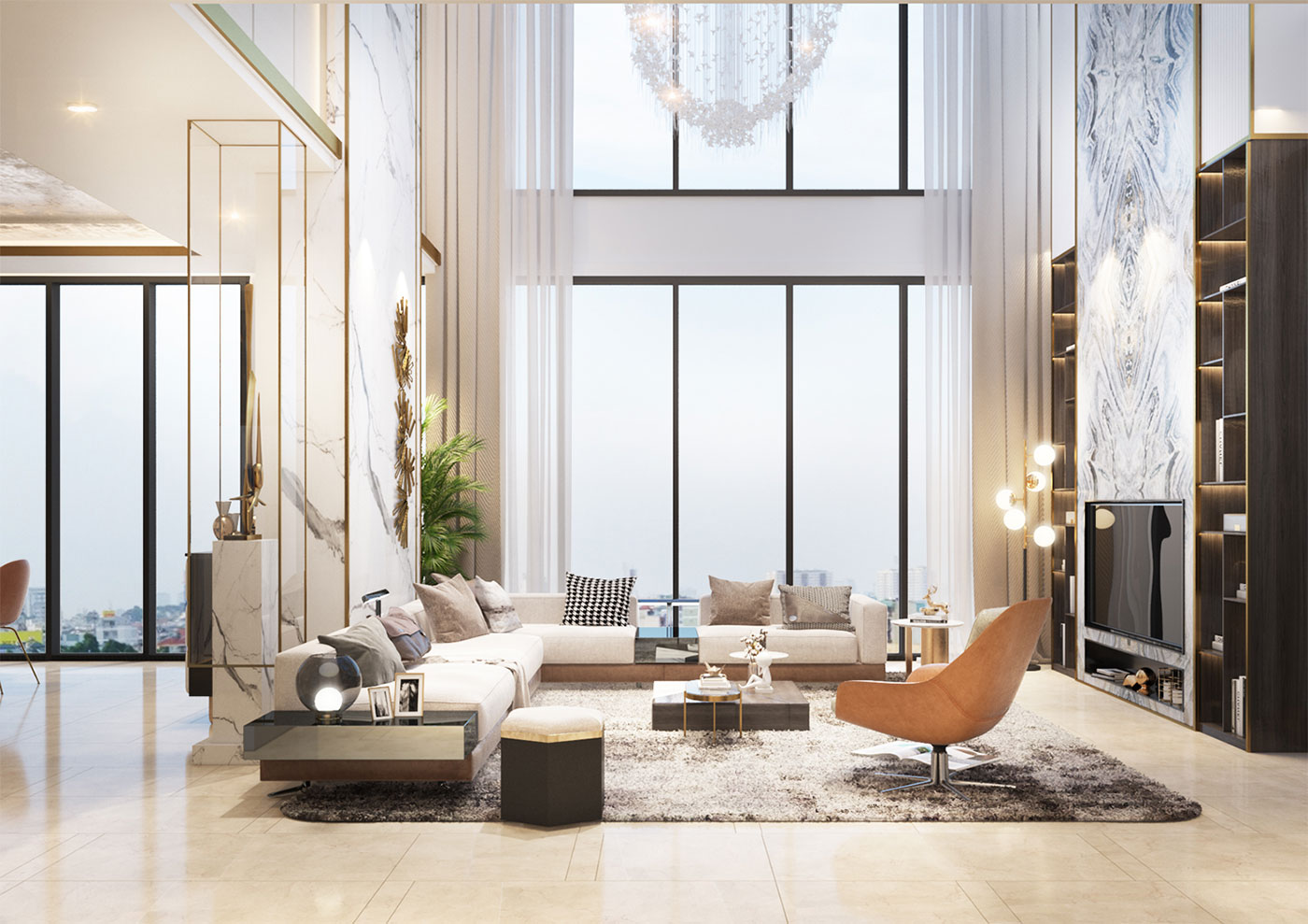 Căn hộ mẫu dự án Thảo Điền Green
