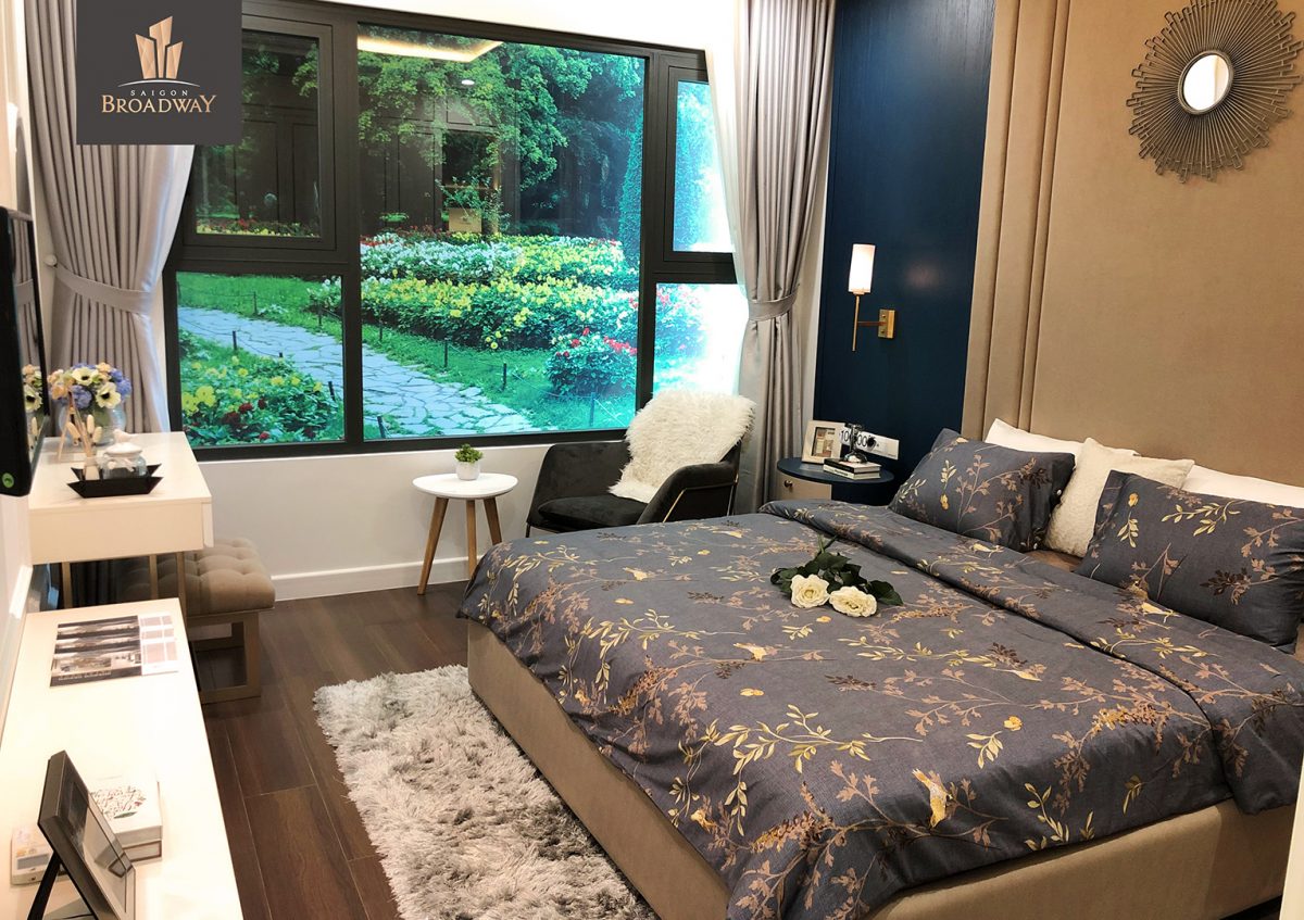 Căn hộ mẫu dự án Sài Gòn Broadway