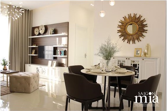 Căn hộ mẫu dự án Saigon Mia