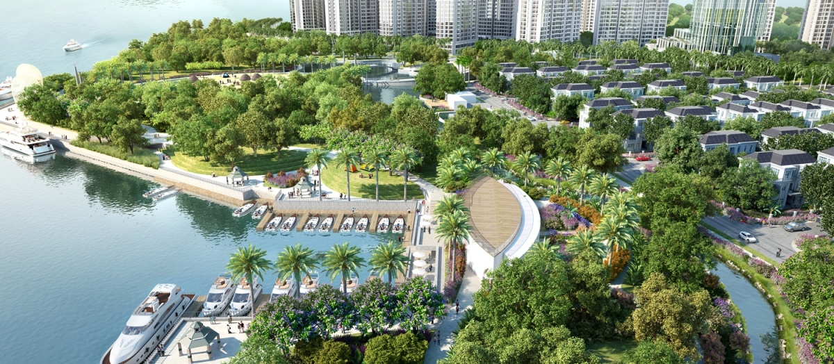 Bến du thuyền tại Grand Sentosa