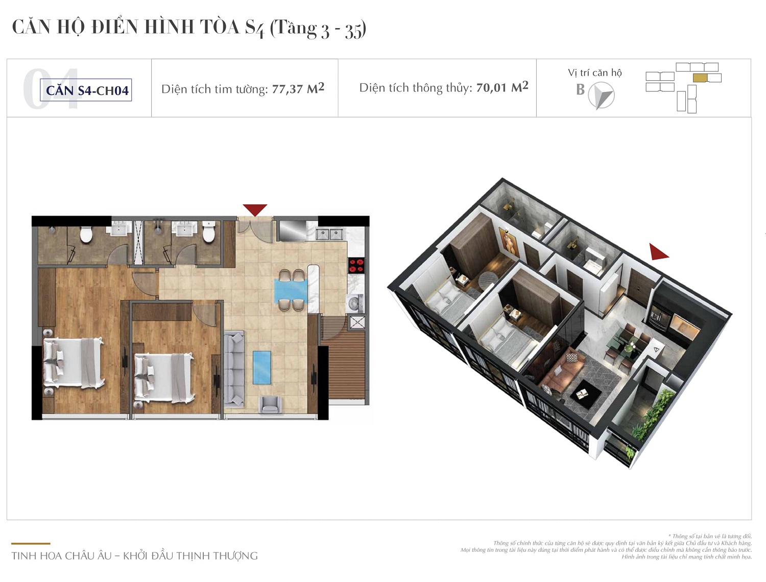 Mặt bằng CH04 (Block S4)
