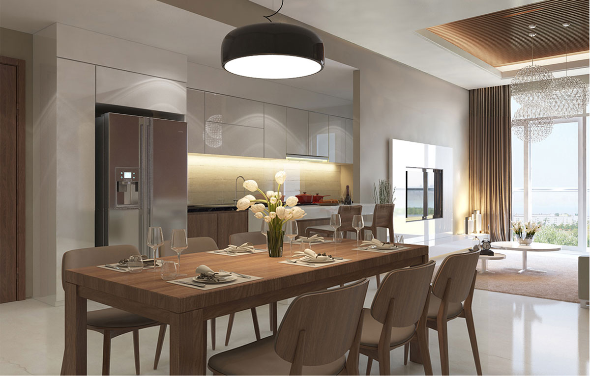 Căn hộ mẫu dự án Opal Riverside