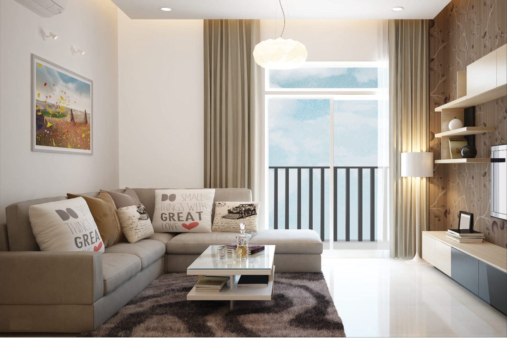 Căn hộ mẫu dự án EHome 1
