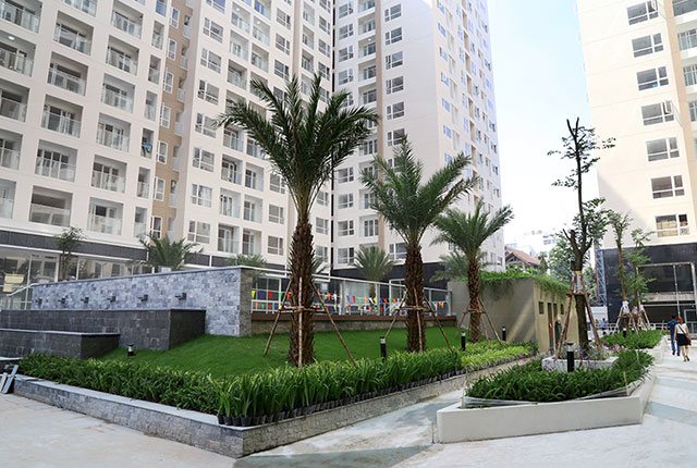 Nội khu dự án Sky 9