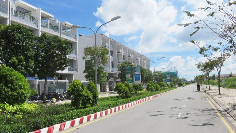 Hình ảnh thực tế tại Khu dân cư Dương Hồng