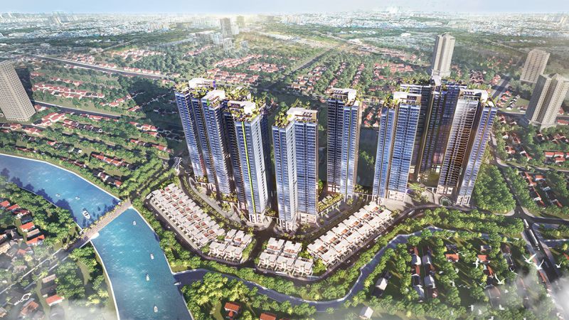 Tổng thể dự án Sunshine City Sài Gòn