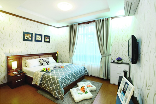 Căn hộ mẫu dự án Hoàng Anh Thanh Bình