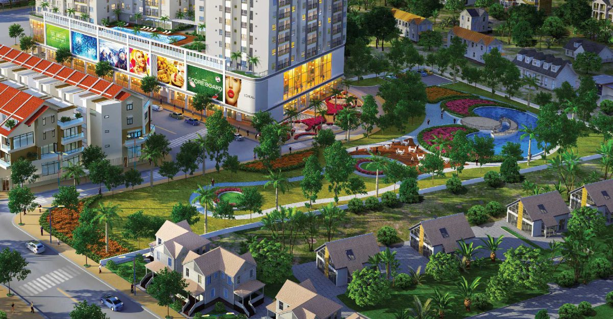 Phối cảnh dự án Moonlight Residences