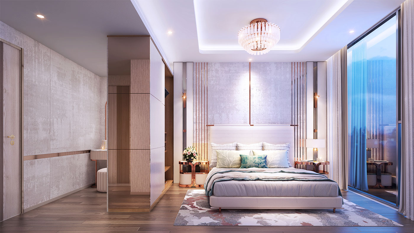 Căn hộ mẫu dự án Thảo Điền Green