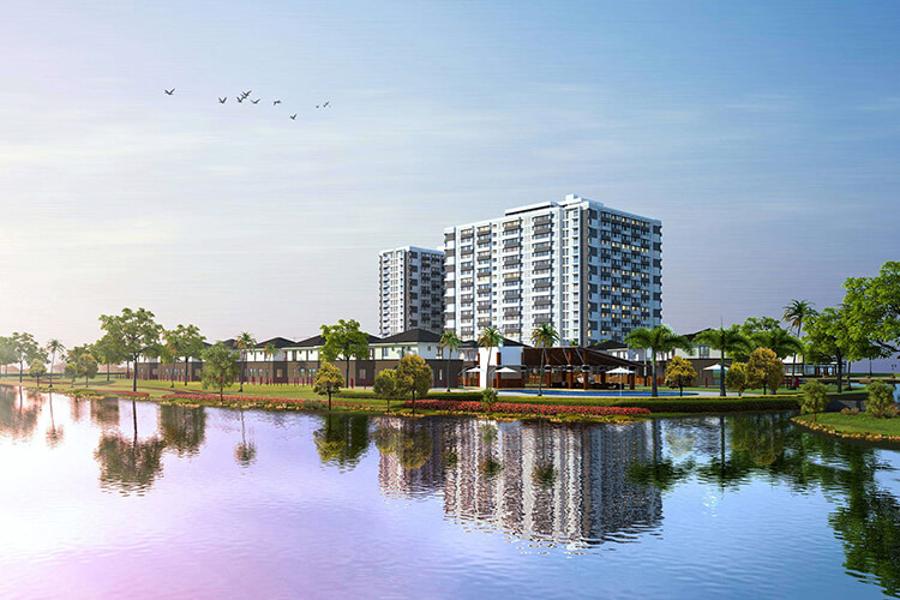 Phối cảnh tổng thể dự án Flora Fuji