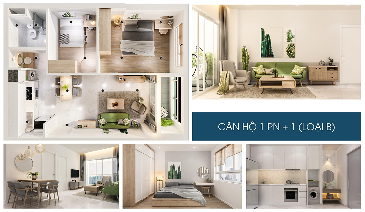 Phối cảnh dự án Charm City