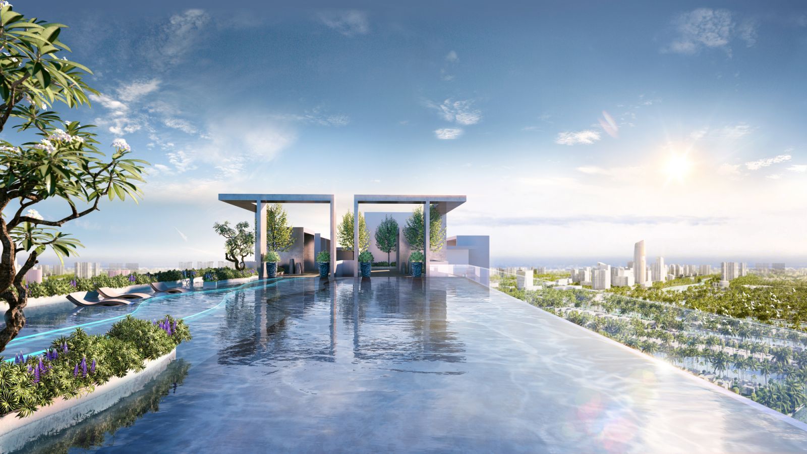Nội khu dự án Inter Stella