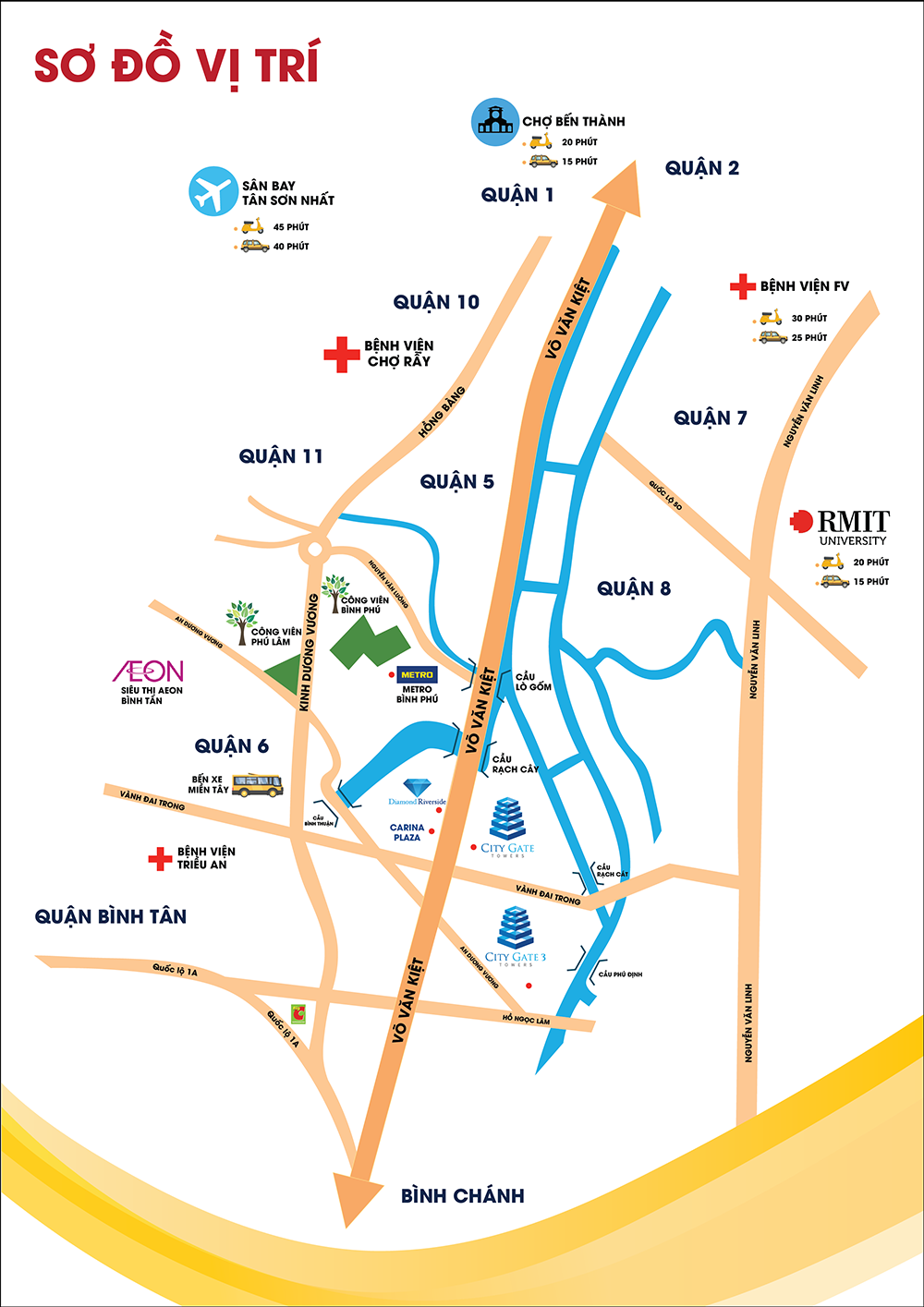 Vị trí dự án City Gate 3