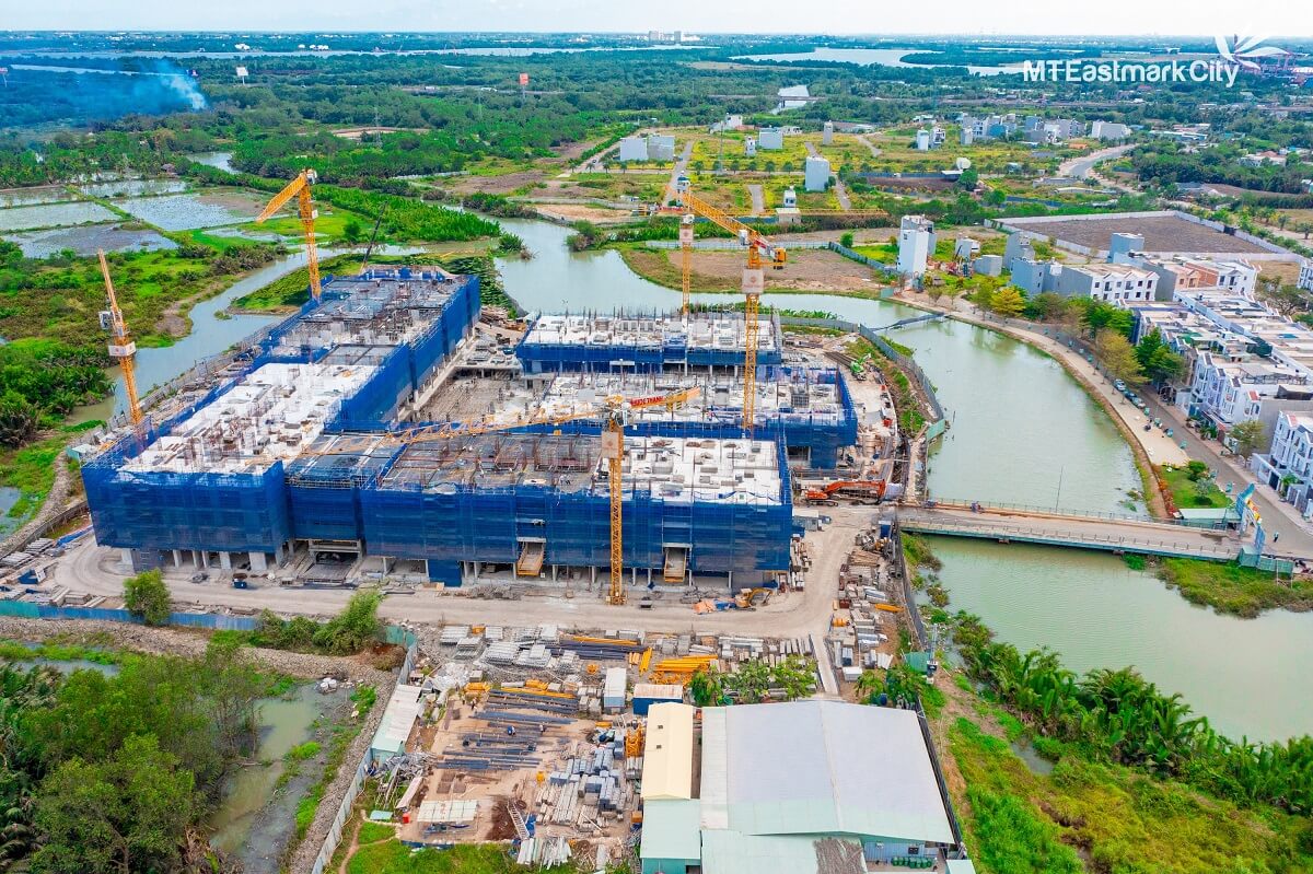Tiến độ dự án MT Eastmark City T4/2023