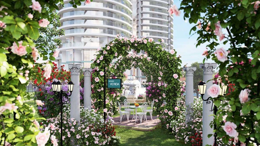 Nội khu dự án Sunshine Venicia