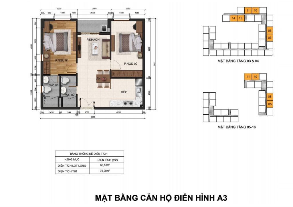 Mặt bằng A3