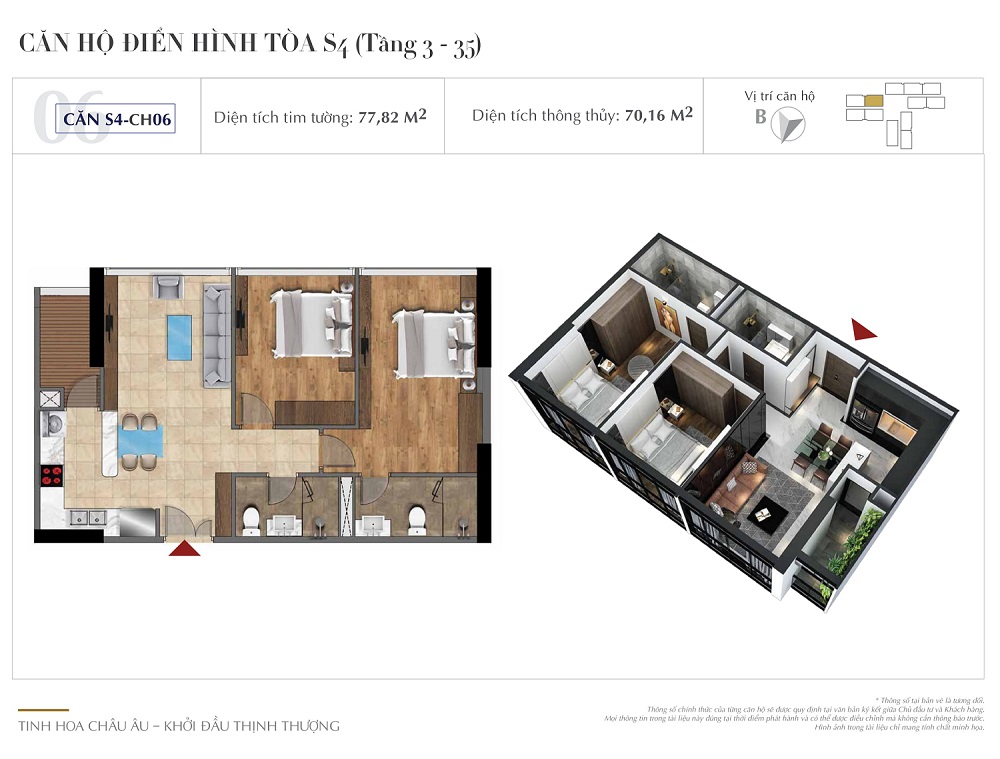 Mặt bằng CH06 (Block S4)