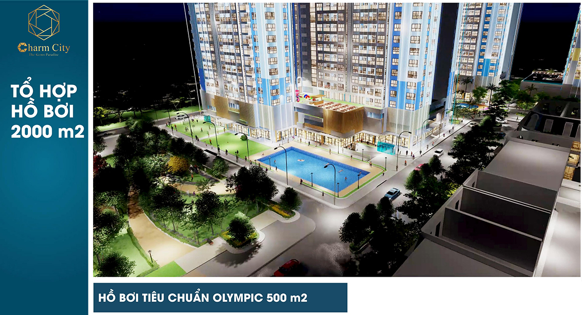 Phối cảnh dự án Charm City