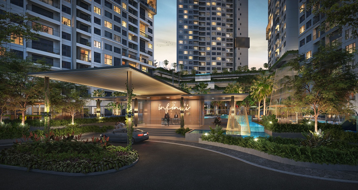 Nội khu dự án The Infiniti Riviera Point