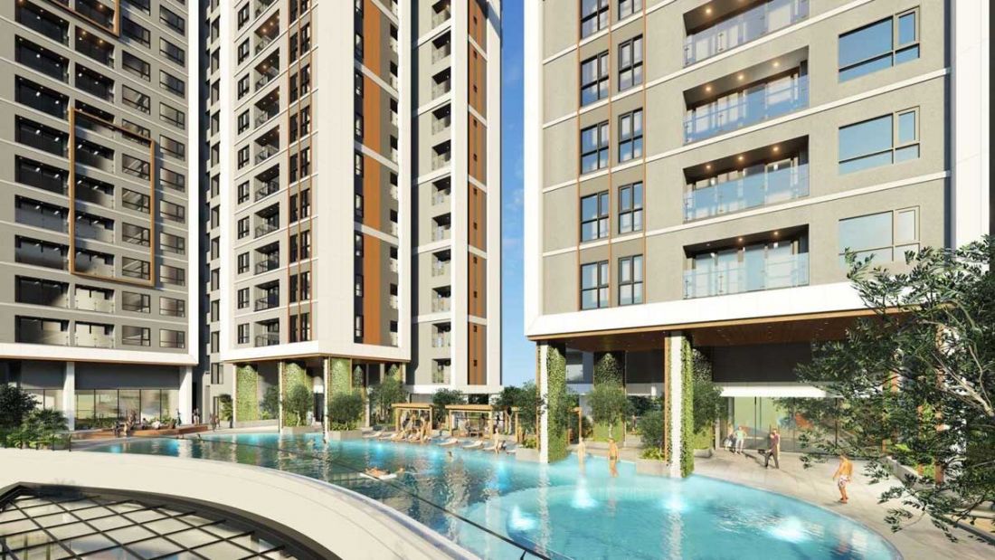 Hồ bơi tại Essensia Sky
