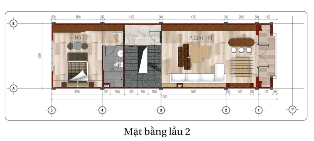 Mặt bằng nhà phố dự án Levata City