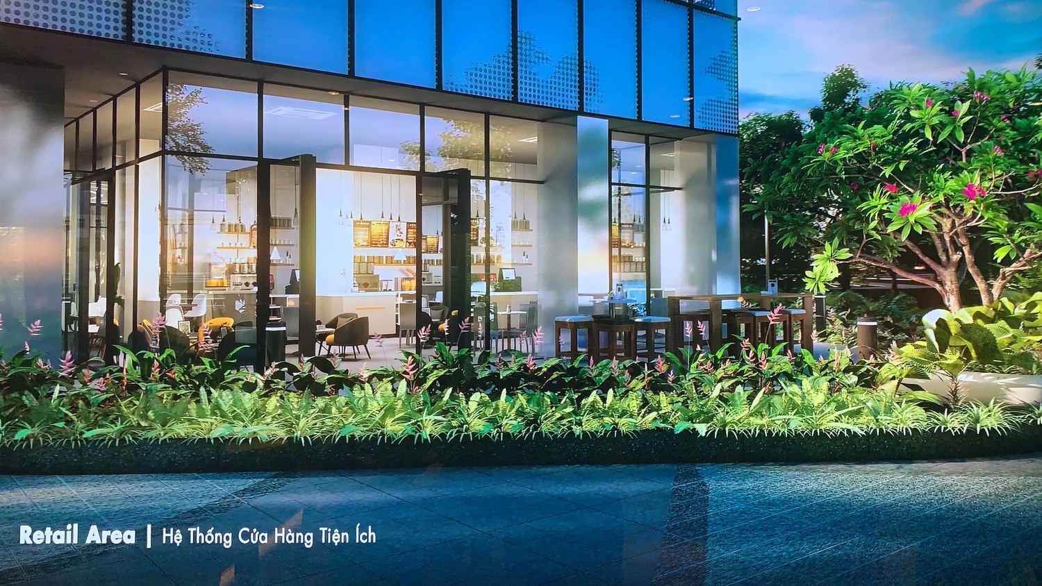 Nội khu dự án Thảo Điền Green