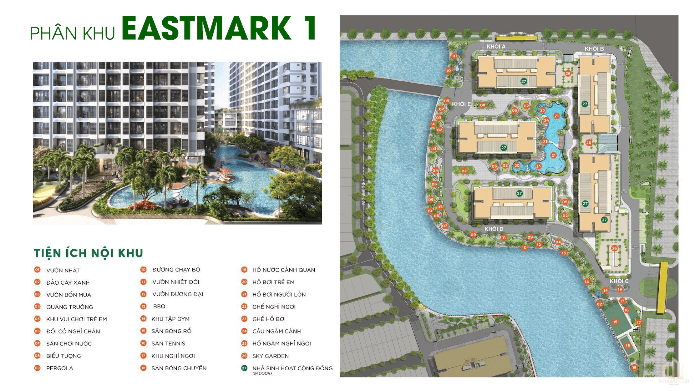 Tiện ích dự án MT Eastmark City