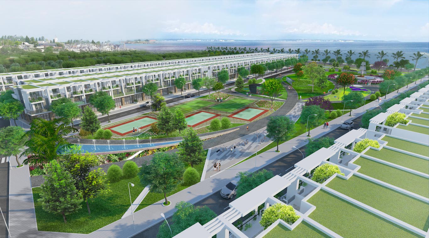 Không gian xanh tại Hiệp Phước Harbour View