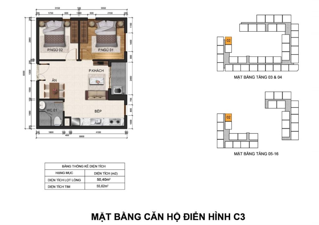Mặt bằng C3