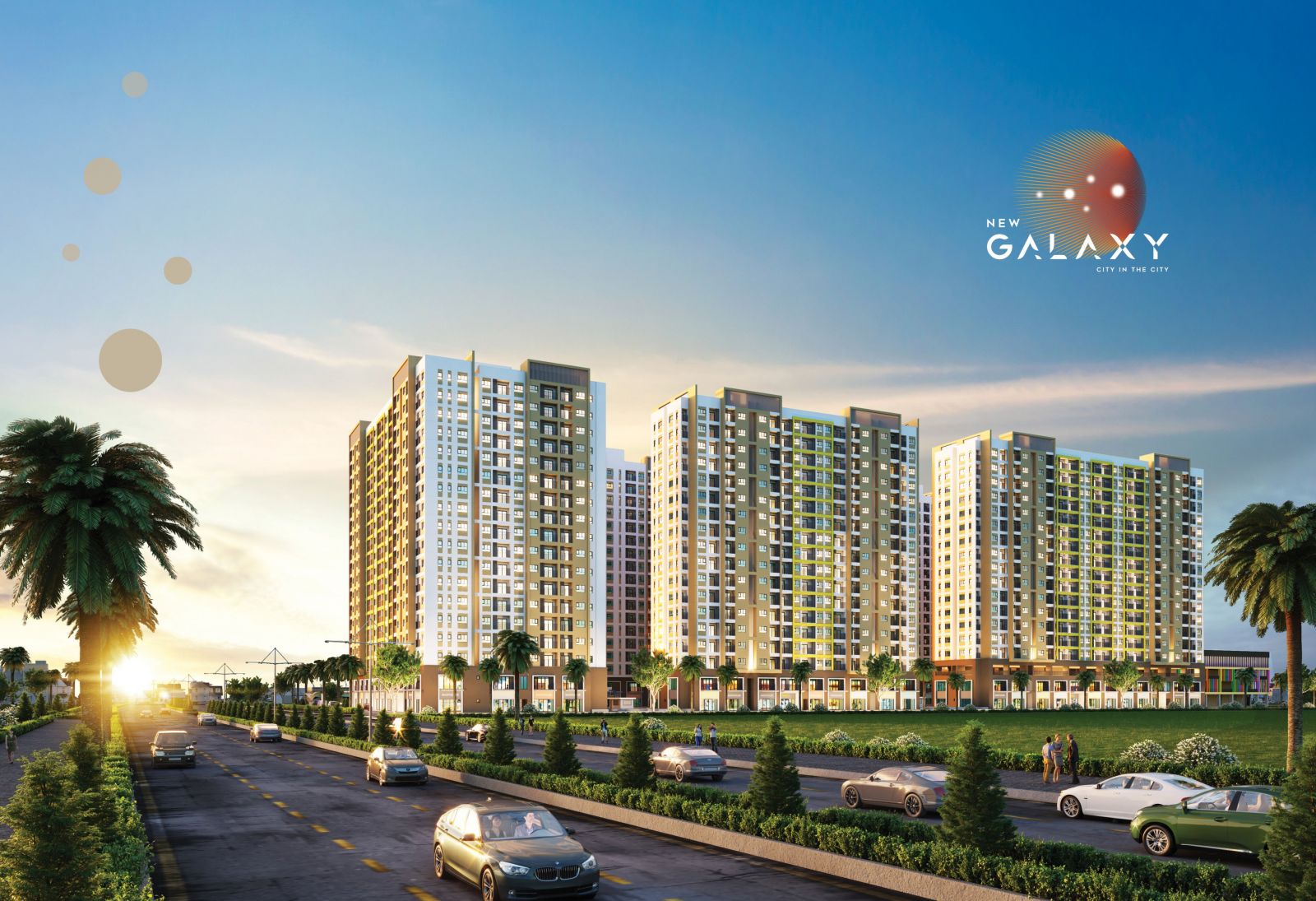 Phối cảnh dự án New Galaxy