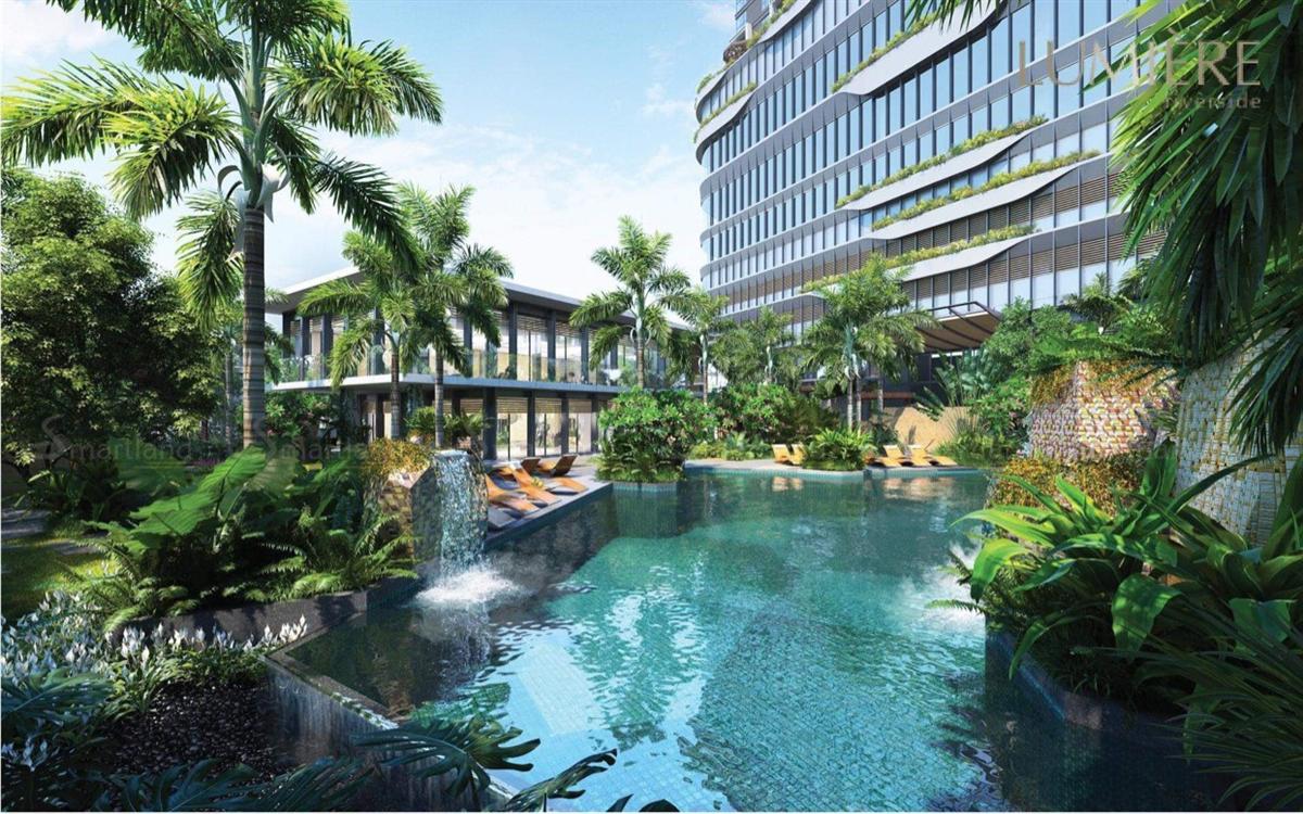 Hồ bơi tại Grand Sentosa