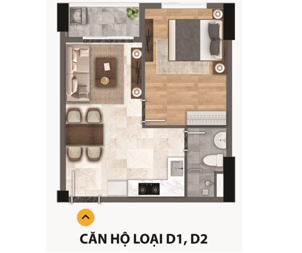 Mặt bằng D1, D2