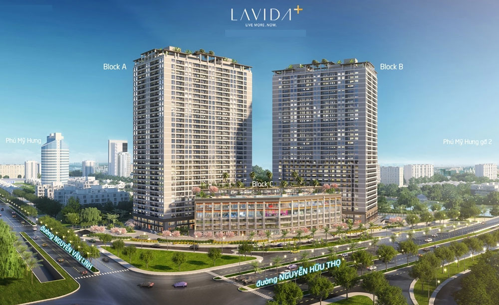 Phối cảnh dự án Lavida Plus