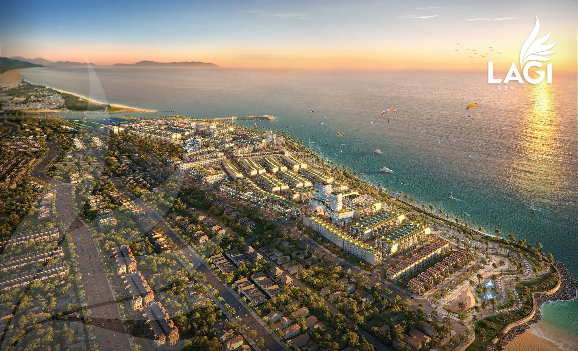 Phối cảnh dự án Lagi New City