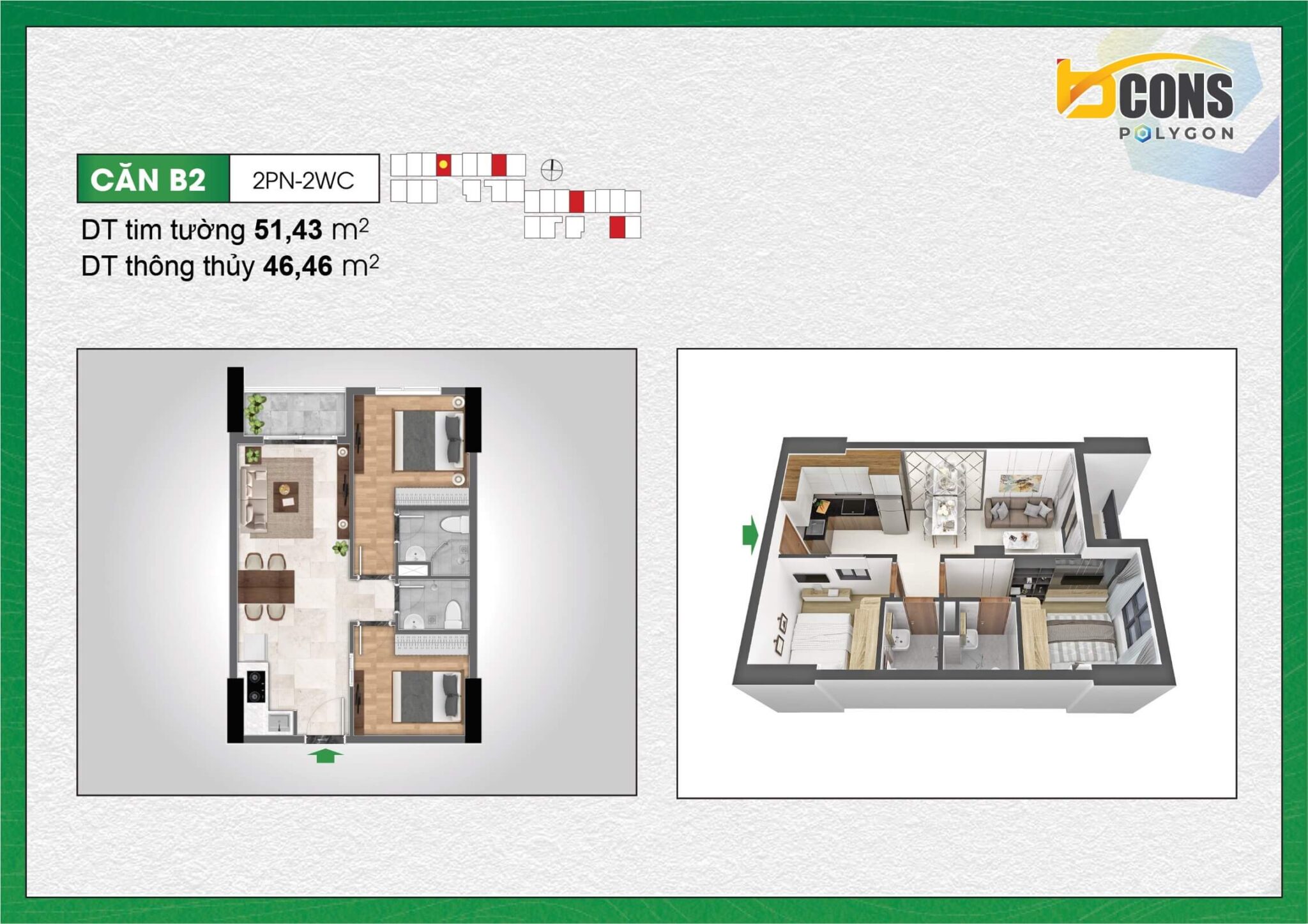 Mặt bằng B2