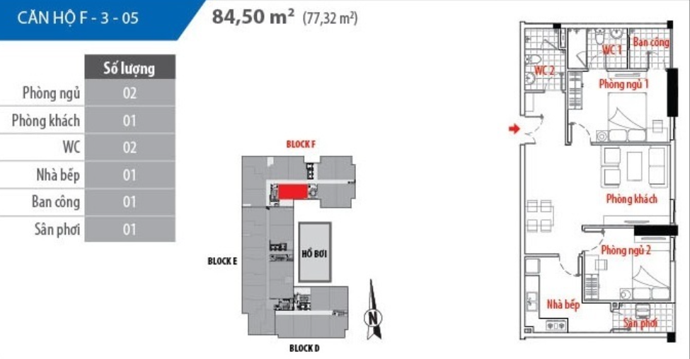 Mặt bằng F-3-05