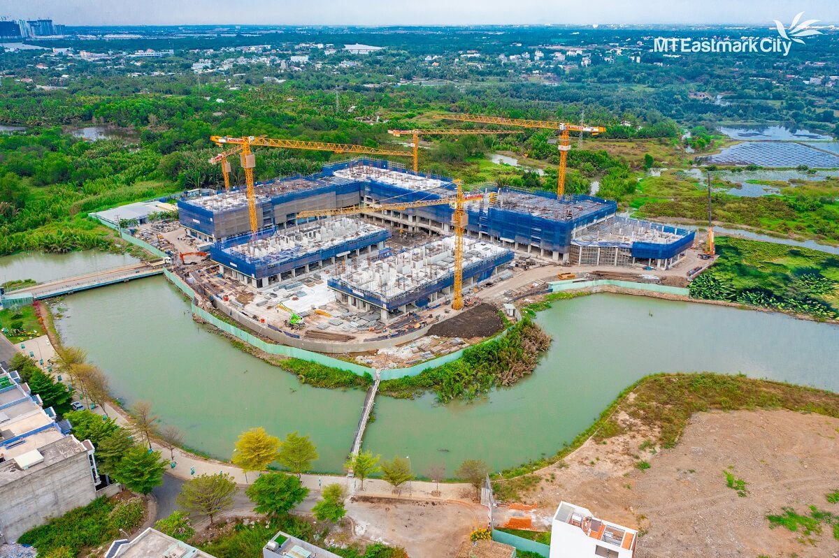 Tiến độ dự án MT Eastmark City T4/2023