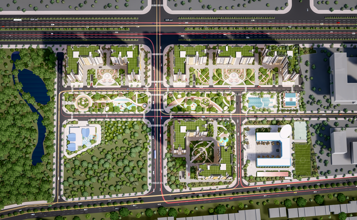 Phân khu dự án City Gate 5