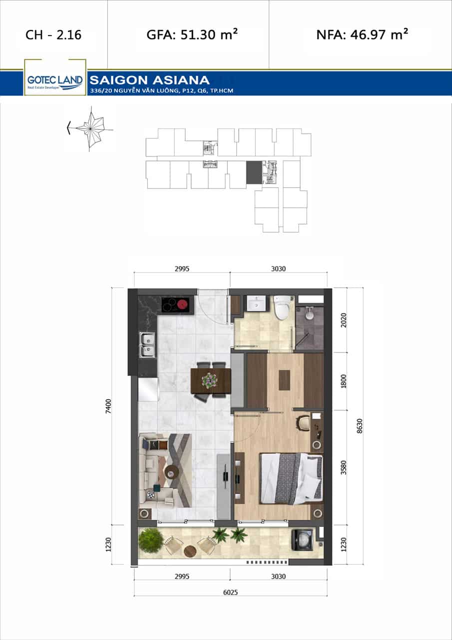 Mặt bằng CH-2.16